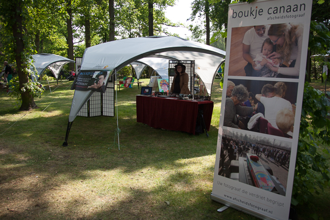 stand op festival de Bazaar Boxtel