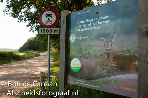 Boukje Canaan- natuurbegraafplaats de hoevens