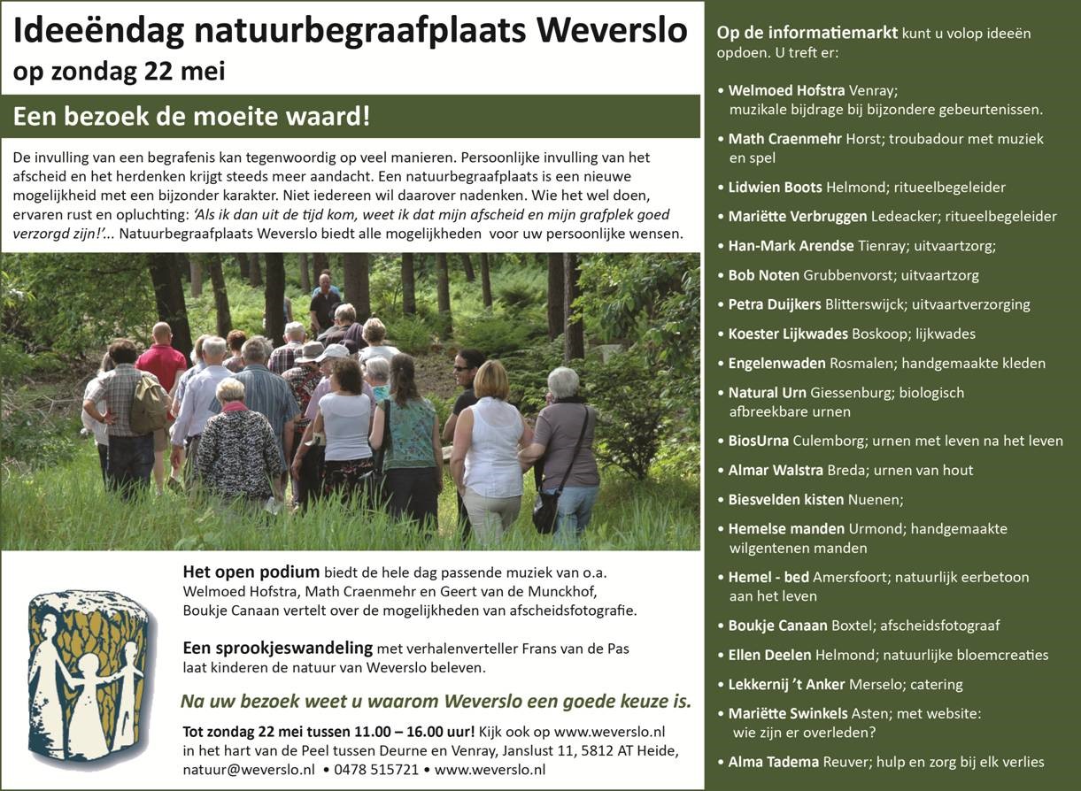 natuurbegraafplaats Weverslo