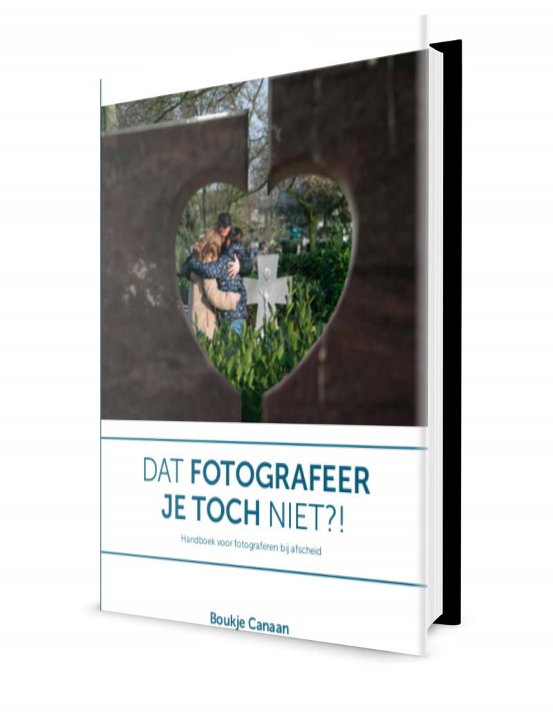 E-book Afscheidsfotografie cover