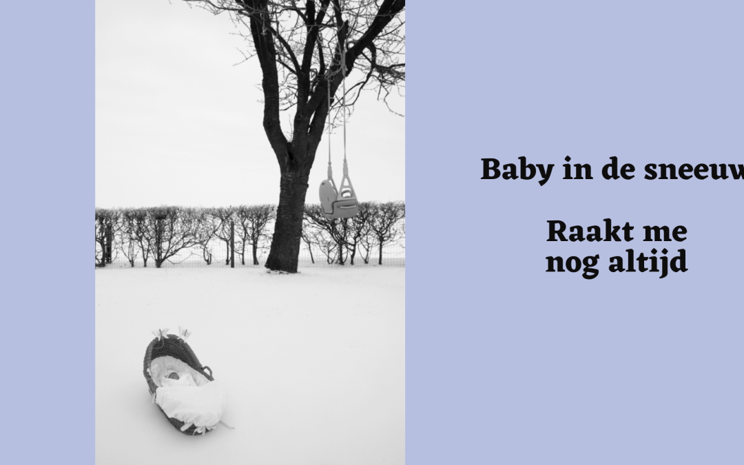 Overleden baby in de sneeuw