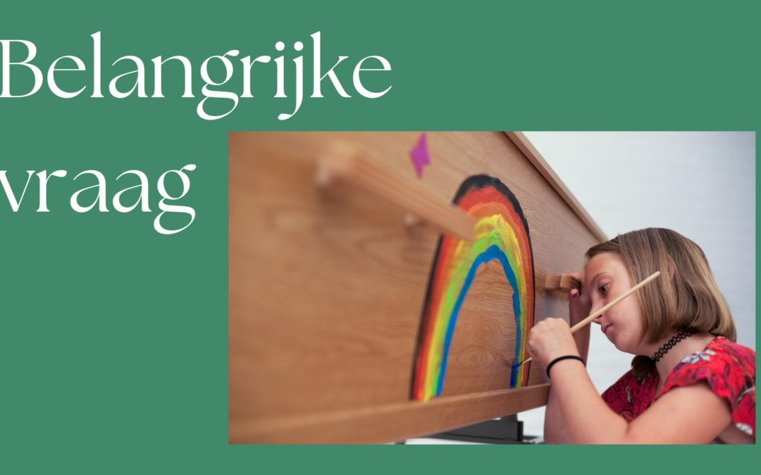 Een belangrijke vraag
